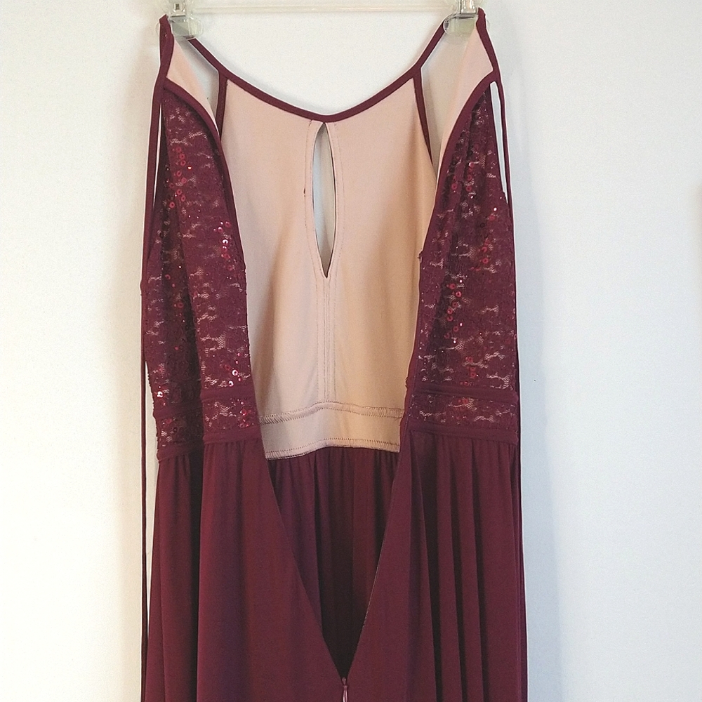 Bridesmaids formal sleeveless dress - Picture 6 of 8